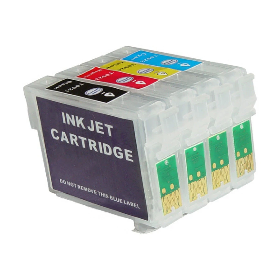 Cartușe reîncărcabile Epson T0921-T0924 TX117 / CX4300 / TX119 / C91 / T26 / T27 | Compatibile
