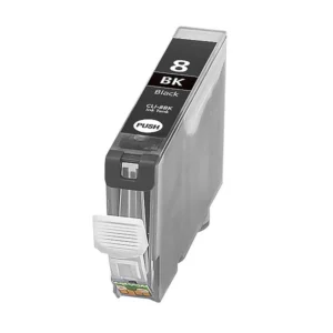 Cartuș cu jet de cerneală Canon CLI-8BK Black iP3300 / iP4200 | Compatibil
