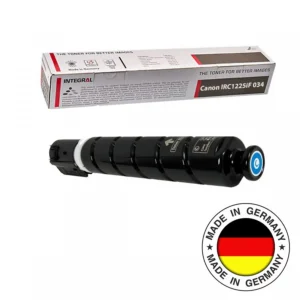 Canon 034C IR C1225iF/Image Class MF810C/820C 7.3K Cyan Toner Cartridge Integral
