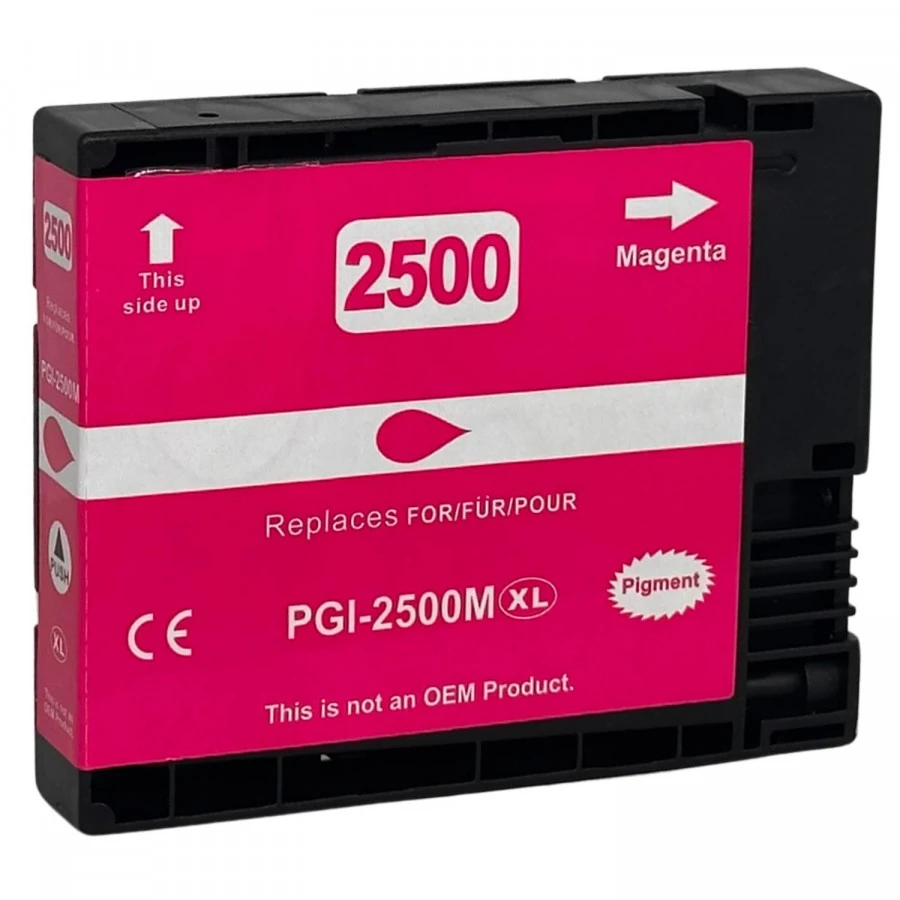 Cartuș cu jet de cerneală Canon PGI-2500MXL Magenta Pigment | Compatibil