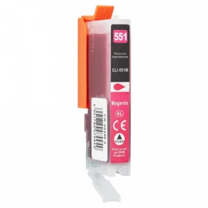 Cartuș cu jet de cerneală Canon CLI-551M Magenta PIXMA iP7250 / MG5450 | Compatibil