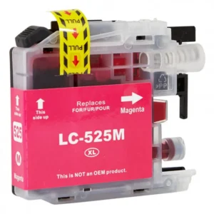 Cartuș cu jet de cerneală Brother LC-525XLM Magenta | Compatibil