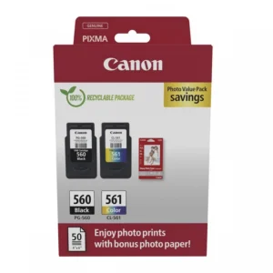 Set cartușe Original Canon PG-560/CL-561 TwinPack+Photo ValuePack | Original