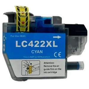 Cartuș cu jet de cerneală Brother LC-422XL Cyan 18 ml | Compatibil