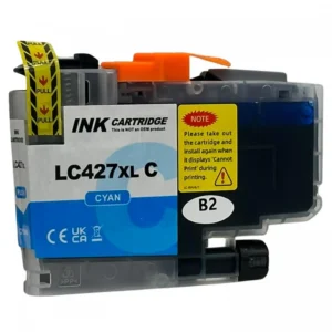Cartuș cu jet de cerneală Brother LC-427XL Cyan | Compatibil