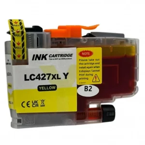Cartuș cu jet de cerneală Brother LC-427XL Yellow | Compatibil