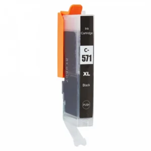 Cartuș cu jet de cerneală Canon CLI-571XBK Black PIXMA MG5750 / TS5050 | Compatibil
