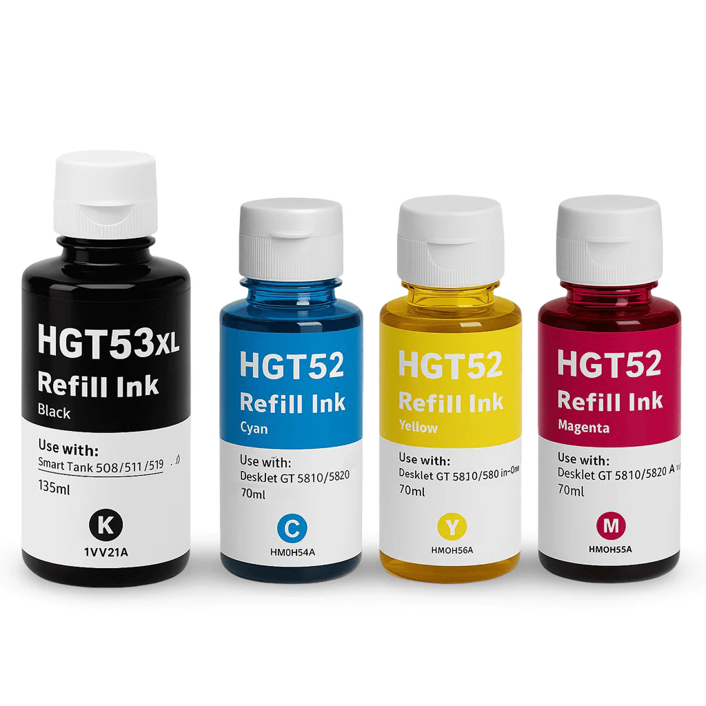 set cerneala compatibila hp gt51 gt53xl black si gt52 color 1vv21ae m0h56ae m0h55ae m0h54ae cartus print 1 01kj9t3fs0s8bk485d9af5gxm5 4.webp