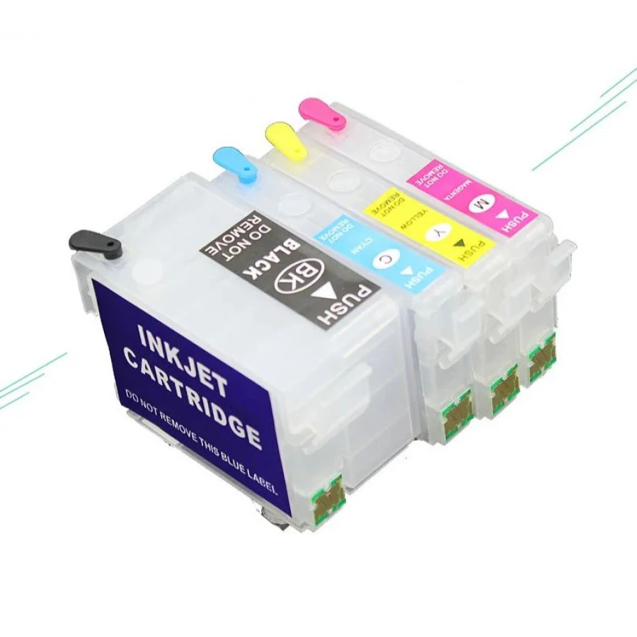 Cartușe reîncărcabile Epson T2711-T2714 WorkForce WF-7710 / WF-7720 / WF-7610 / WF-7620 / WF-3620 / WF-3640 | Compatibile