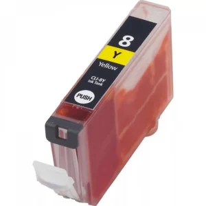 Cartuș cu jet de cerneală Canon CLI-8Y Yellow iP3300 / iP4200 | Compatibil