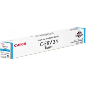 Тонер-картридж Canon C-EXV34 Cyan | Оригинальный